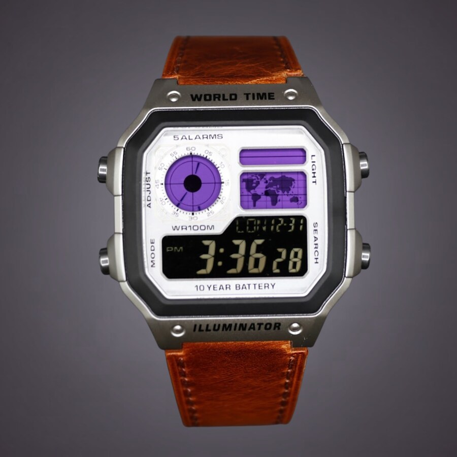 Black Orchid v2 Casio AE-1200 Mod