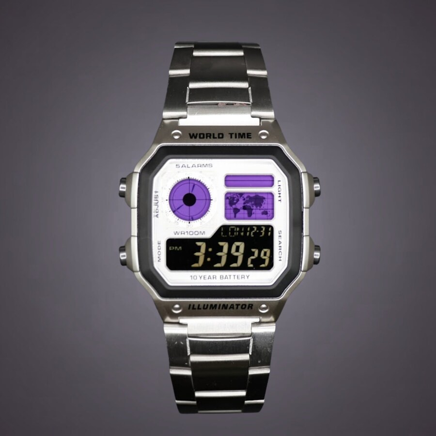 Midnight Orchid Casio AE-1200 Mod
